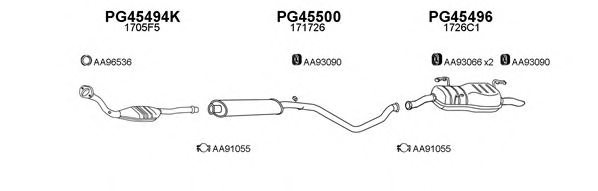 VENEPORTE 450406 Exhaust System